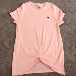 Pink Abercrombie Kids Shirt